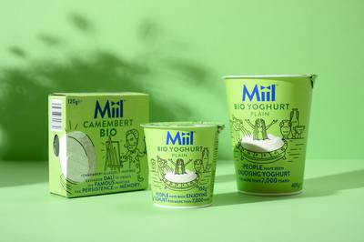 牛乳制品包裝設(shè)計賞析——Miil 包裝制品