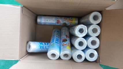 濰坊一諾包裝制品 專業(yè)定制一次性平口連卷點(diǎn)斷型食品袋，助力出口貿(mào)易